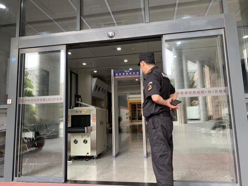 红外测温门热成像体温检测门学校金属探测门自动快速测温安检门