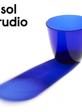 Msol目所 Serax水具 水晶杯 比利时进口正品 钴蓝色家用餐厅 送礼