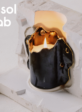 Msol目所 msol lab香薰  原创设计 陶瓷杯艺术家手作 家居礼品