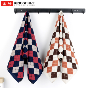 金号纯棉毛巾加大全棉柔软吸水面巾洗澡柔软家用情侣洗脸手巾批发