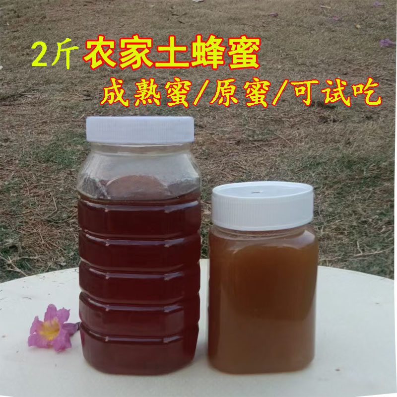 正宗真农家土蜂蜜成熟蜜百花蜜龙眼蜜纯正天然无添加原蜜自产野生