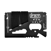 户外野营用品 应急救生卡片刀 多功能工具卡求生卡SOS便携钱包卡