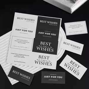 ins简约复古法式风格装饰卡片水果包装盒摆件伴手礼祝愿明信片