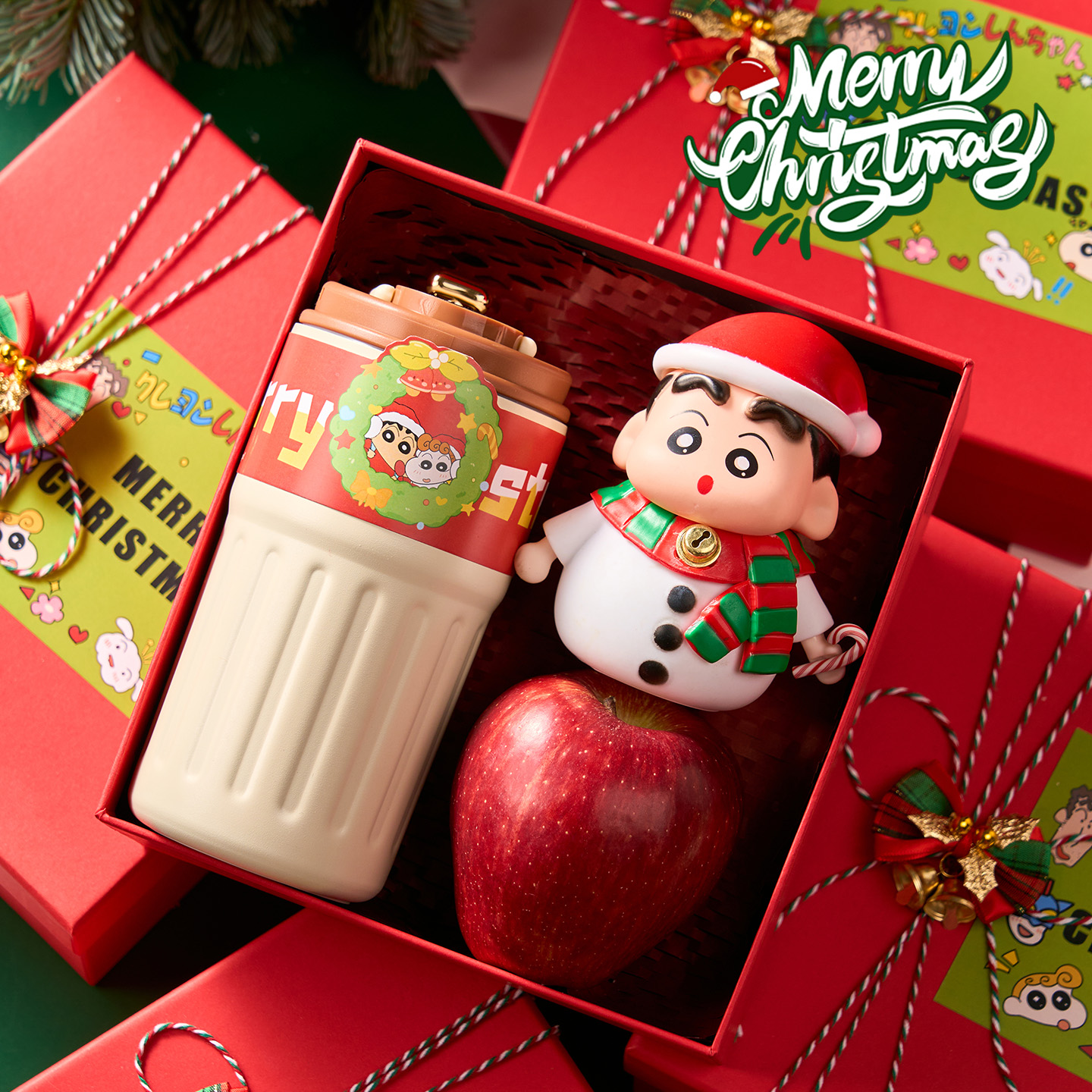 【圣诞礼盒】蜡笔小新陪你过圣诞