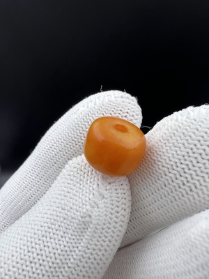 藏传驼骨墩子顶珠腰珠，文玩配饰，百香星月佛手金刚猴头核尖顶珠