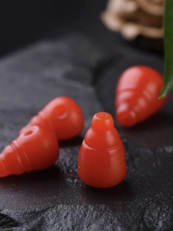 猛料保山南红色系三通佛头，文玩配饰，百香星月佛手金刚猴头核尖,饰品/流行首饰/时尚饰品新,其他DIY饰品配件,淘宝优惠券,粉丝福利购,淘宝优惠卷