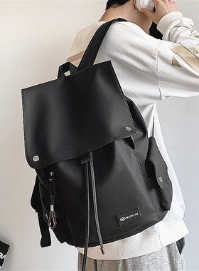 法国Cavi KIong双肩包男电脑包大容量休闲旅行包背包女书包登山包