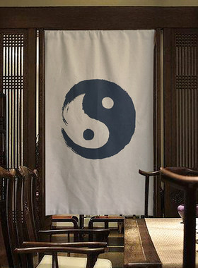 整片子霄坊棉麻八卦图