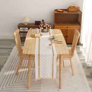 新款直销梳妆台盖布白色蕾丝桌旗美式复古桌巾电视柜盖巾家用床旗