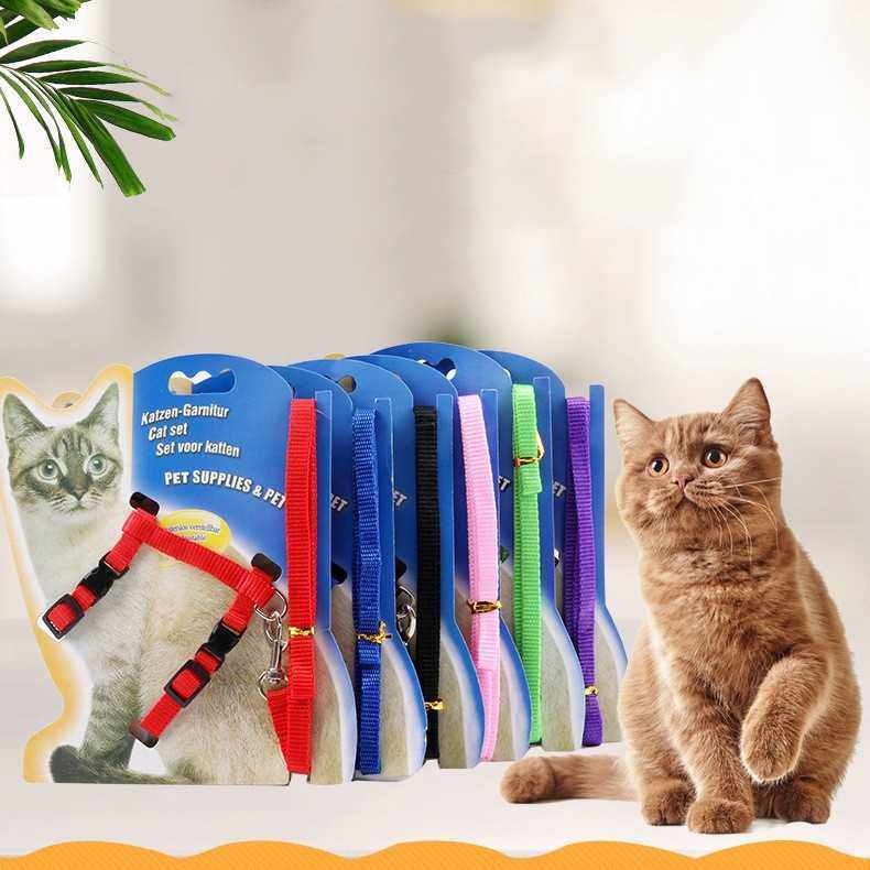 新款直销跨境直供亚马逊溜猫绳子宠物胸背带猫链子猫牵引带猫咪牵,宠物/宠物食品及用品,猫牵引绳,淘宝优惠券,粉丝福利购,淘宝优惠卷