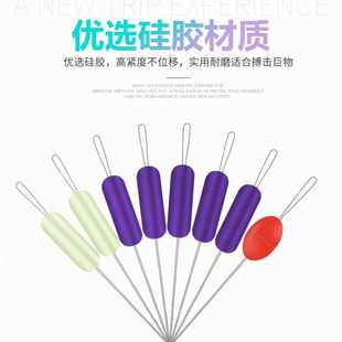 新款直销湖畔5+2+1硅胶大物太空豆 高同心度巨物大线号黑坑钓大鱼