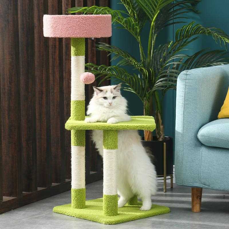 新款直销NC网红猫爬架小型猫窝一体猫树架子猫咪跳台猫窝猫抓板猫