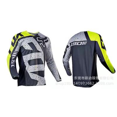 新款直销新款FOX狐狸速降服骑行服上衣长袖山地车越野衫工厂