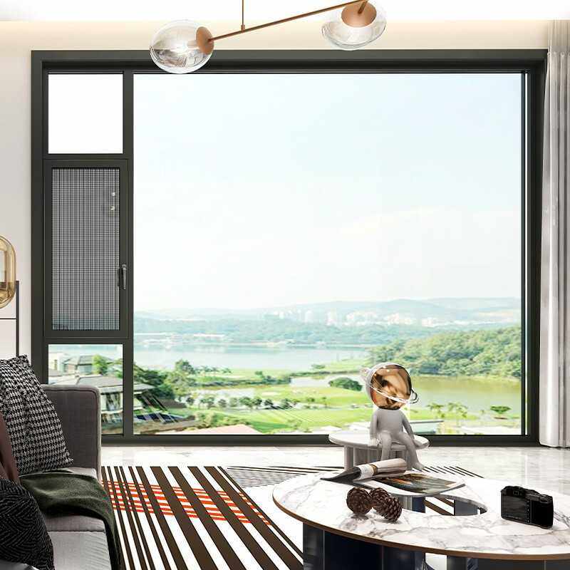 新款直销110断桥铝门窗封阳台落地窗隔音玻璃窗别墅封窗户铝合金,全屋定制,断桥铝窗,淘宝优惠券,粉丝福利购,淘宝优惠卷