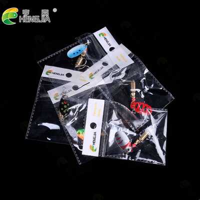 新款直销HENGJIA/亨嘉新款彩色亮片盒装4.5cm/5.2g旋转亮片亮片路