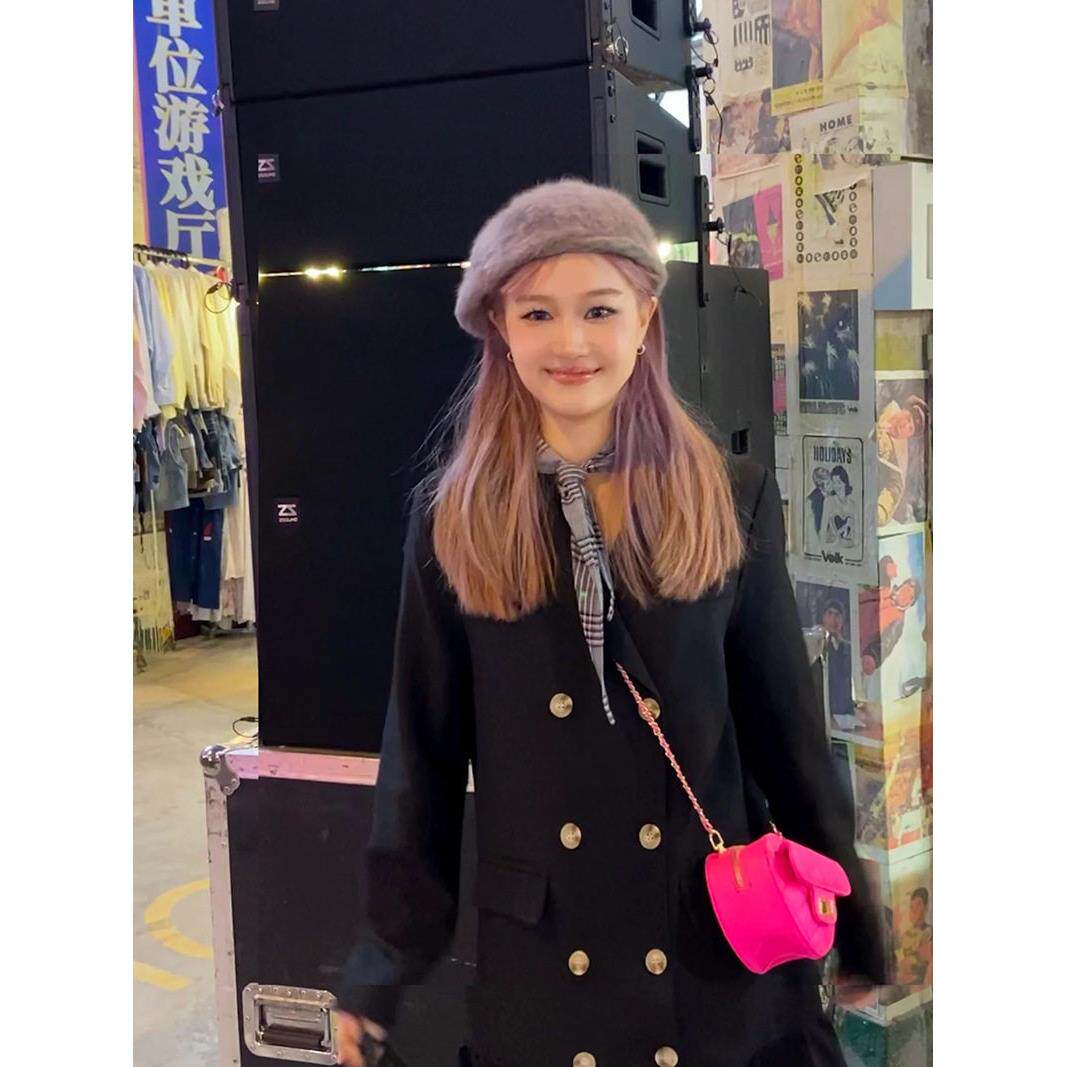 新款直销灰紫色假发女时尚修脸长直发韩式女团主播jk中长发型自然