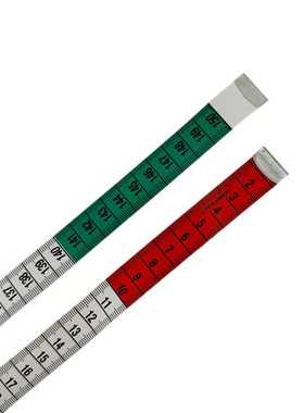 新款直销裁缝尺 150cm 60inch彩色皮尺 加宽加厚量衣尺软尺 量衣