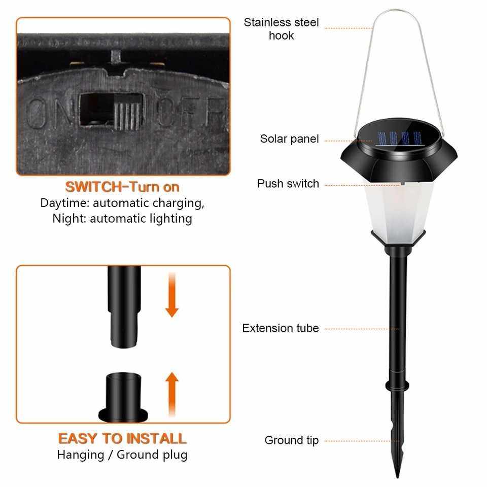 新款直销太阳能火焰灯 庭院动态景观花园灯 LED户外草坪地插灯8,家装灯饰光源,草坪灯,淘宝优惠券,粉丝福利购,淘宝优惠卷