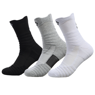 准者追影篮球袜精英袜子男女专业运动长短筒中帮防滑毛巾底加厚
