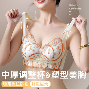 维多利亚Victoria内衣女无钢圈小胸聚拢显大收副乳上托美背文胸