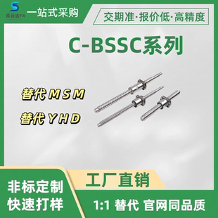 滚珠丝杠C-BSSC系列C-BSSC1002 1004-150 200 250 300 180-NC-SC9