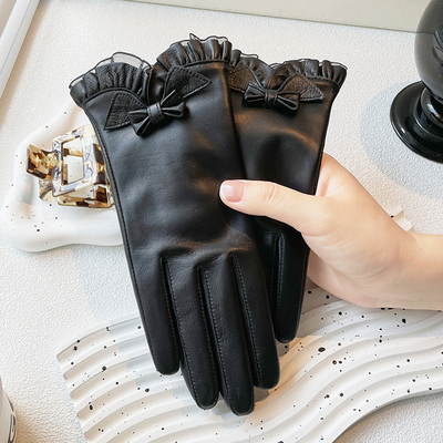 BOOUNI女羊皮蕾丝修手