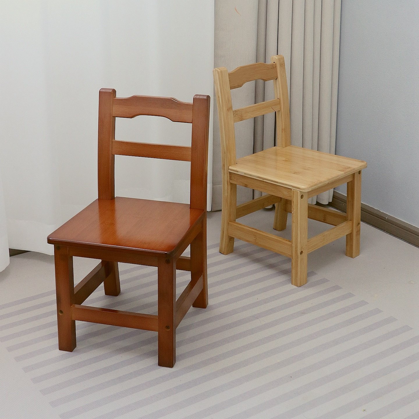 楠竹实木小椅子家用靠背椅儿童成人小板凳矮凳换鞋凳子客厅茶几凳,住宅家具,儿童学习椅,淘宝优惠券,粉丝福利购,淘宝优惠卷