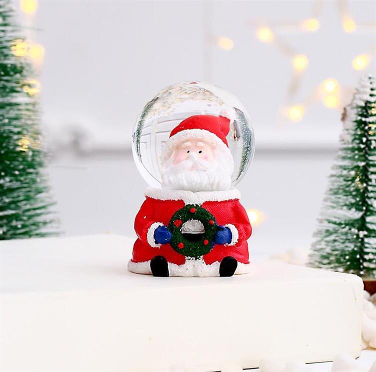 new christmas crystal ball ornaments with lights