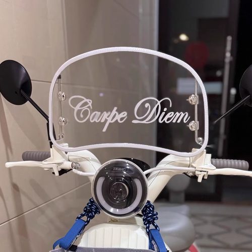 适用极核mo1i/mo1复古踏板改装挡风车身超级玛丽装饰件马里奥脚垫