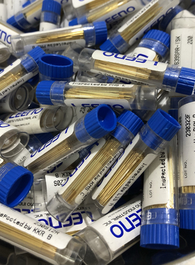 回收探针leeno探针半导体镀金针英钢探针旧报废航空插针DB探针