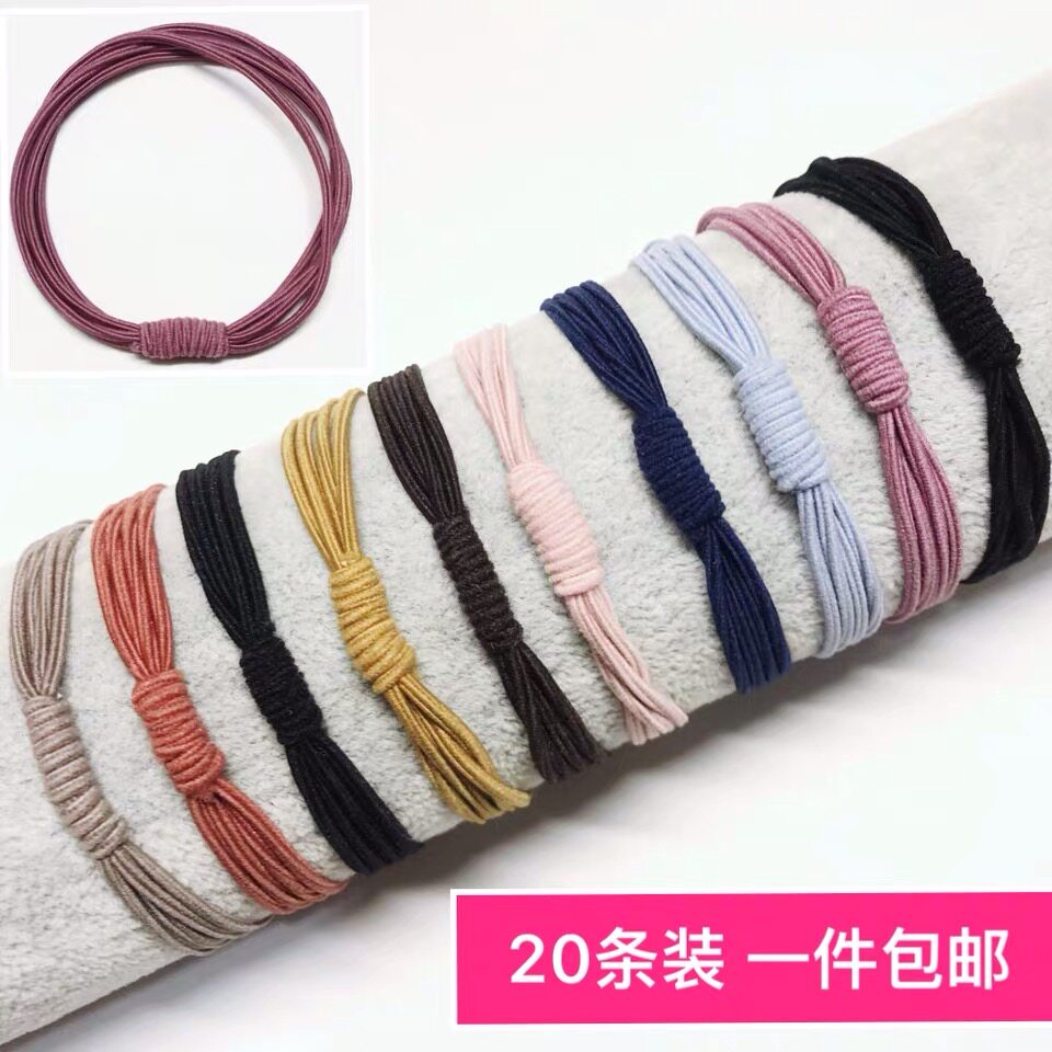 扎头发韩国ins森女系橡皮筋