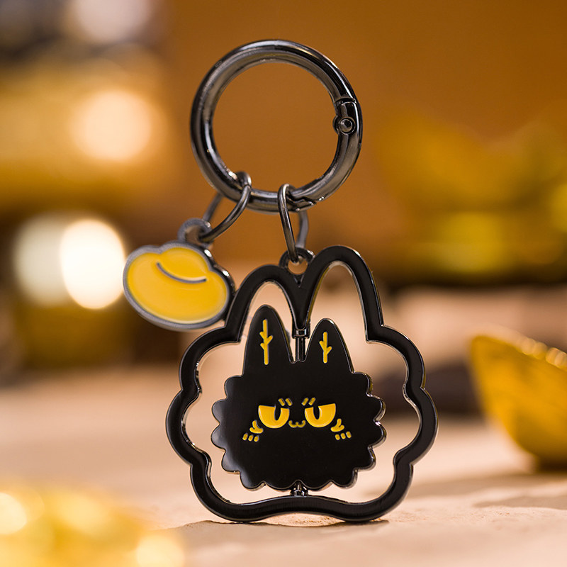 国家宝藏你好历史文创富贵狸猫钥匙链黑猫挂饰女生汽车包包钥匙扣,节庆用品/礼品,钥匙扣,淘宝优惠券,粉丝福利购,淘宝优惠卷