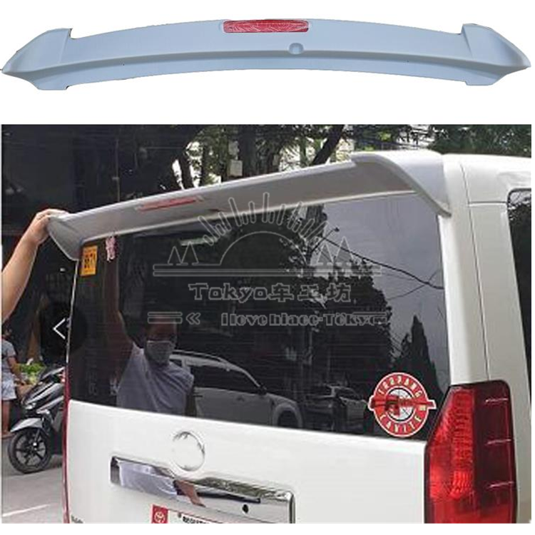 HIACE300 시리즈 GRANDIA TOYOTA HIACE 2019-2022 수정된 리어 윙에 적합