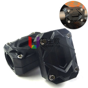 适用宝马R1250GS ADV C400X 摩托车保险杠防摔块护杠保护改装配件