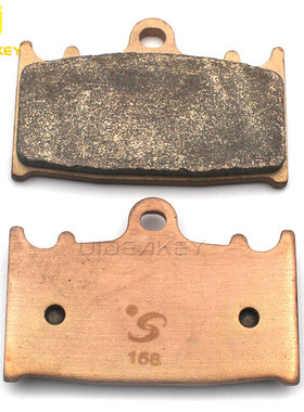 适用于铃木 COBRA250 GOOSE250/350 GSF400 摩托车前刹车片碟刹皮