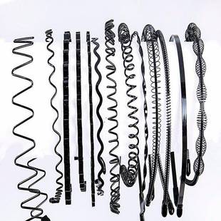 发箍男男生女头饰韩版 网红运动隐形洗脸用日系防滑潮卡子发夹厂家