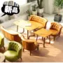 Khách sạn hiện đại đàm phán kinh doanh bàn ghế sofa bàn ghế văn phòng đơn giản đôi b người văn phòng sofa 3 người bàn cà phê - FnB Furniture bộ bàn ghế cà phê