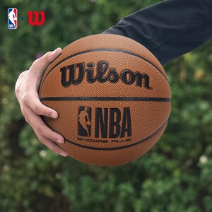 Wilson威尔胜NBA防尘球标准7号PU室内外通用训练篮球WZ2023201CN7