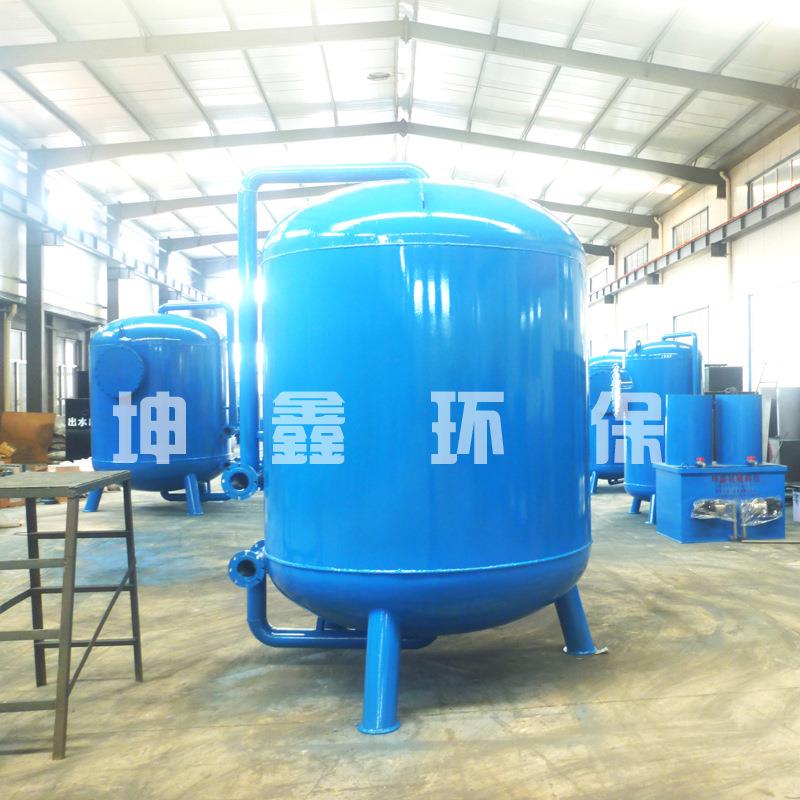 不锈钢多介质过滤器 井水除沙杂质过滤工业用水预处理过滤设备