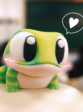 陪伴型超强的小蛙摆件