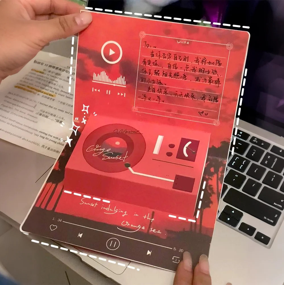 有声卡片可录音生日礼物diy立体2025新款复古送男女友留声机贺卡,节庆用品/礼品,贺卡/卡片,淘宝优惠券,粉丝福利购,淘宝优惠卷