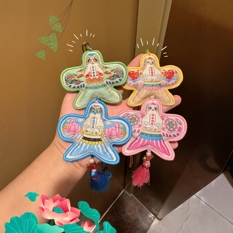 这纸鸢香囊挂件真心拒绝不了一点