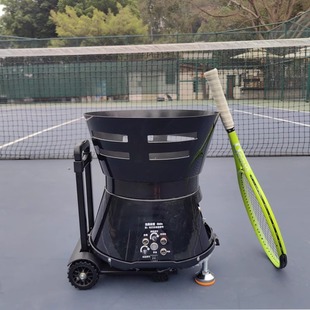 戈果网球发球机便携小型室内外网球抛球机成人儿童初学网球训练器