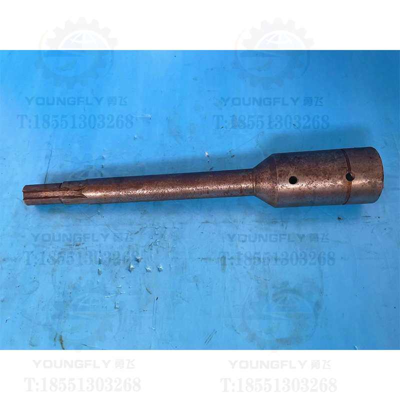 机床南通第五机厂XQ6135卧式铣床电机传动轴 I轴配件