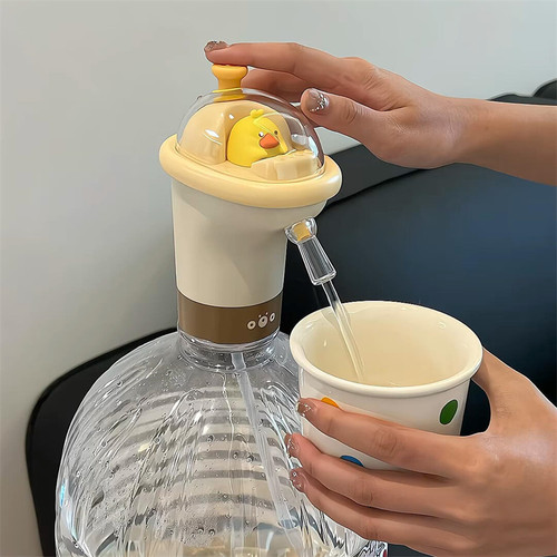 电动桶装水抽水器一键即出