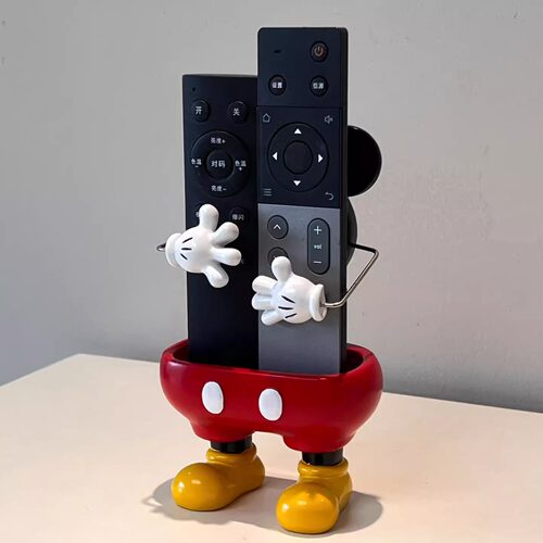 可爱米奇遥控器收纳架创意摆件