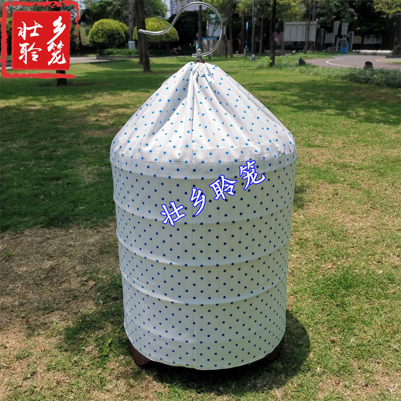 广式画眉鸟笼布罩衣新款波点双层笼衣2836公分广笼配件送扎带夹子