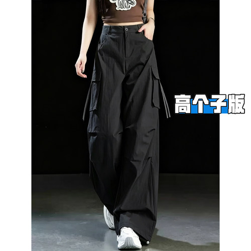 【速干吸湿】工装裤女高个子MM