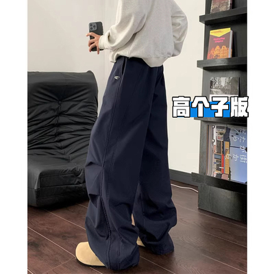 高个子冲锋登山工装裤女春秋新款