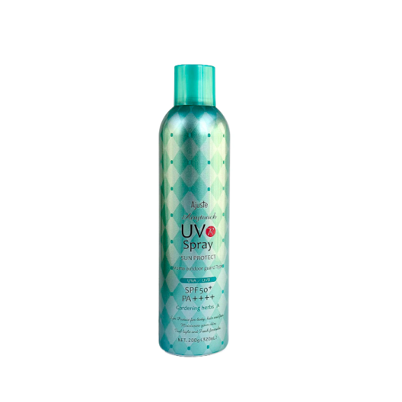 Ajuste爱伽丝防晒喷雾SPF50日本进口仿蚊款全身通用200g防紫外线